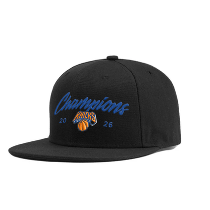 NYK 2026 Basketball Champions Snapback Embroidered Cap-DTD