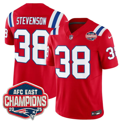 NE AFC East Champions Patch Vapor Limited Jersey - All Stitched-DTD