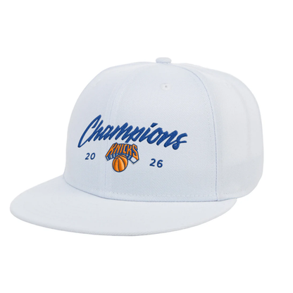 NYK 2026 Basketball Champions Snapback Embroidered Cap-DTD