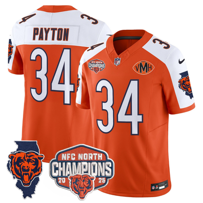 CHI 2025 NFC North Champions Patch Jersey V2 - All Stitched-DTD