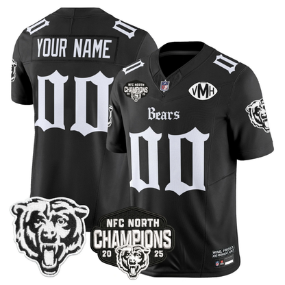 CHI 'Gothic Midway Legacy' NFC North Champions Patch Vapor Limited Jersey - All Stitched-DTD