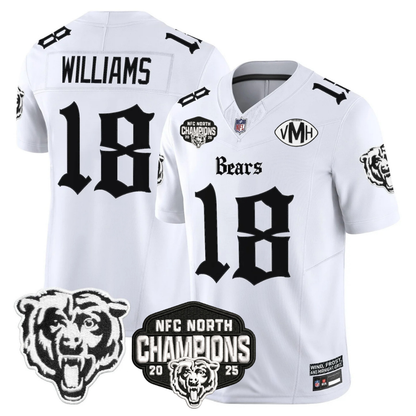 CHI 'Gothic Midway Legacy' NFC North Champions Patch Vapor Limited Jersey - All Stitched-DTD