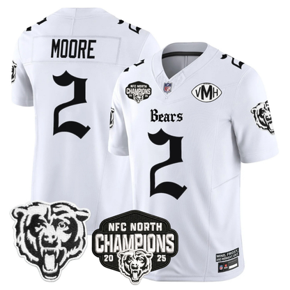 CHI 'Gothic Midway Legacy' NFC North Champions Patch Vapor Limited Jersey - All Stitched-DTD