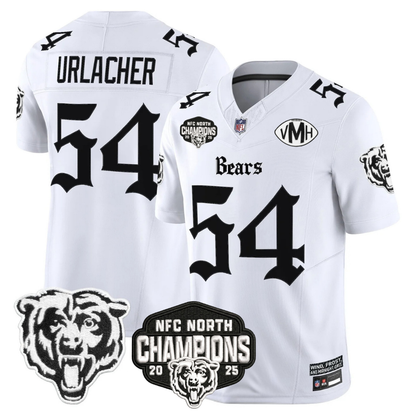 CHI 'Gothic Midway Legacy' NFC North Champions Patch Vapor Limited Jersey - All Stitched-DTD
