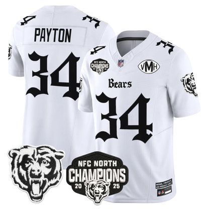 CHI 'Gothic Midway Legacy' NFC North Champions Patch Vapor Limited Jersey - All Stitched-DTD