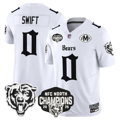 CHI 'Gothic Midway Legacy' NFC North Champions Patch Vapor Limited Jersey - All Stitched-DTD