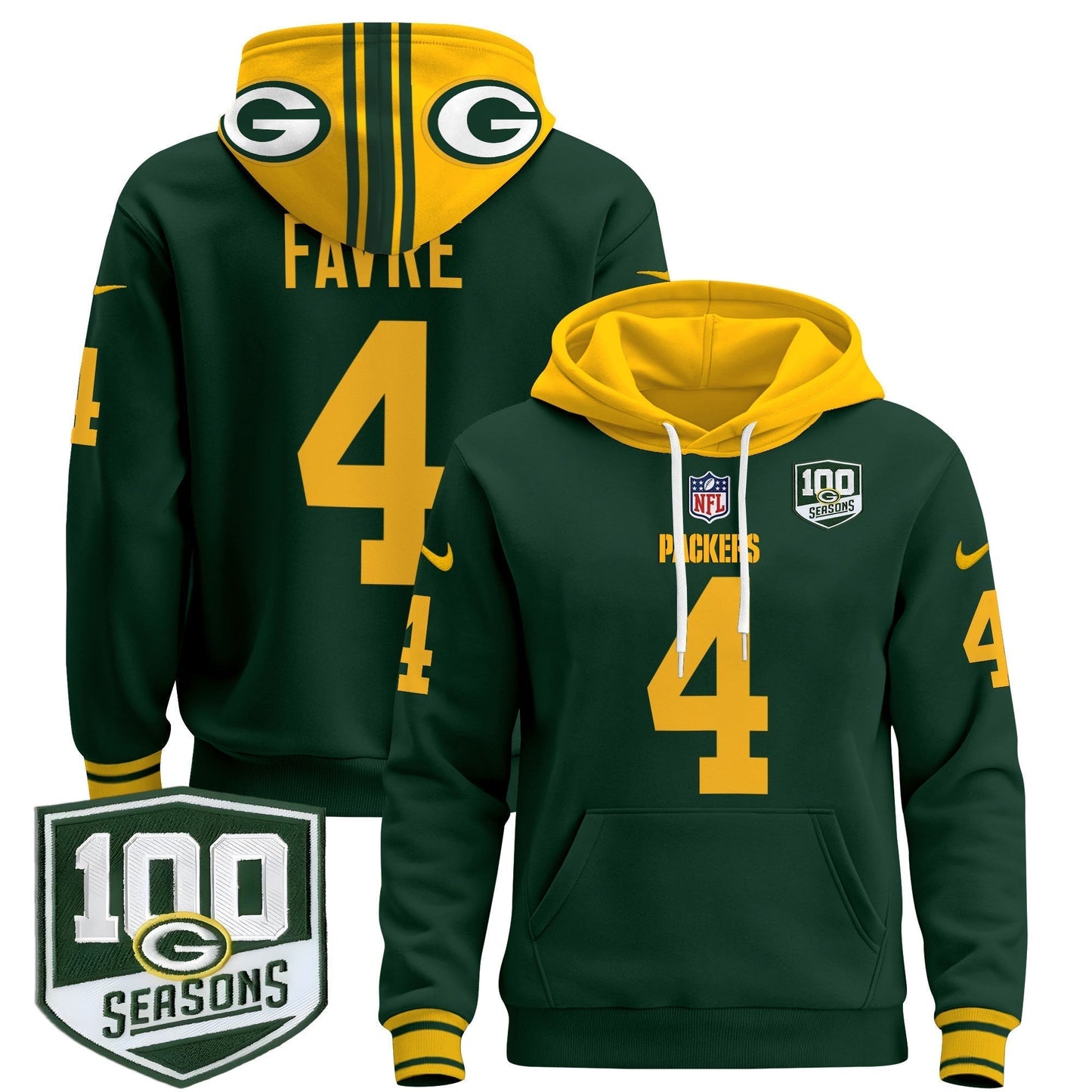 GB Throwback 2024 Pullover Hoodie - All Stitched-DTD