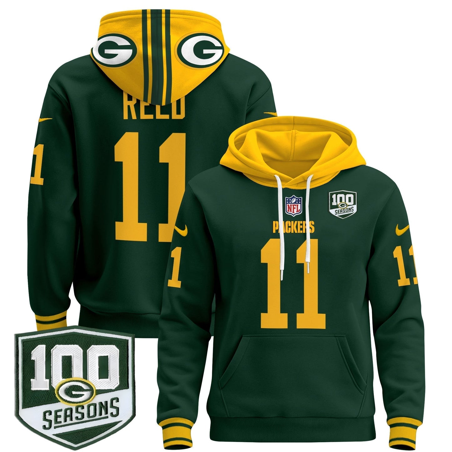 GB Throwback 2024 Pullover Hoodie - All Stitched-DTD