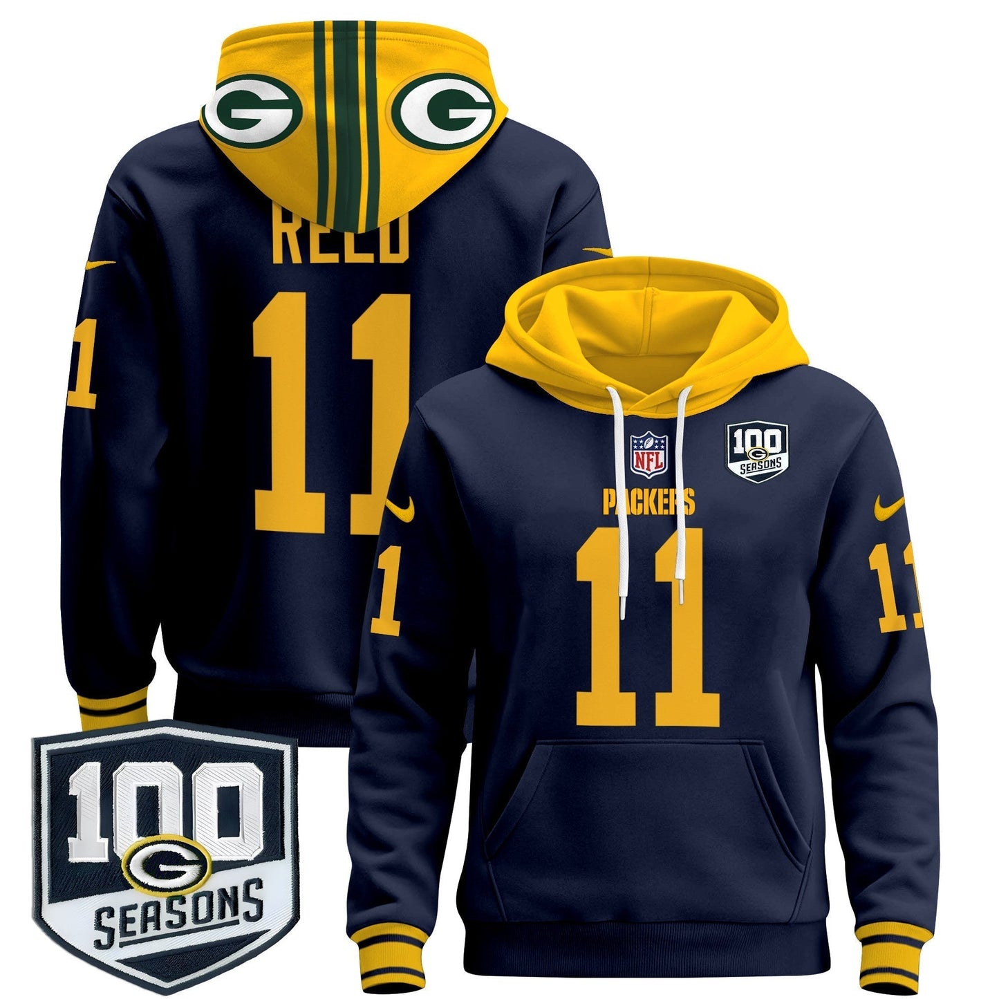 GB Throwback 2024 Pullover Hoodie - All Stitched-DTD