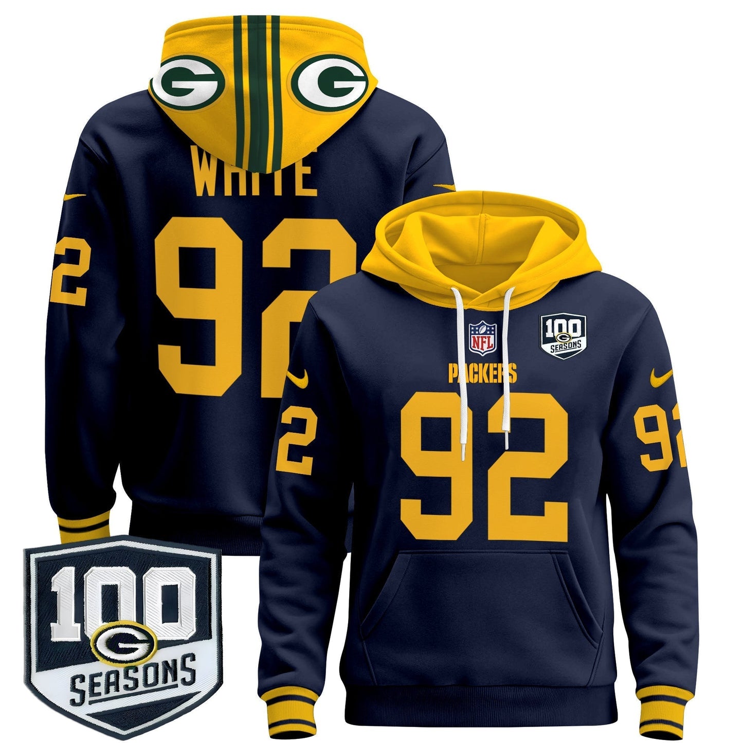 GB Throwback 2024 Pullover Hoodie - All Stitched-DTD