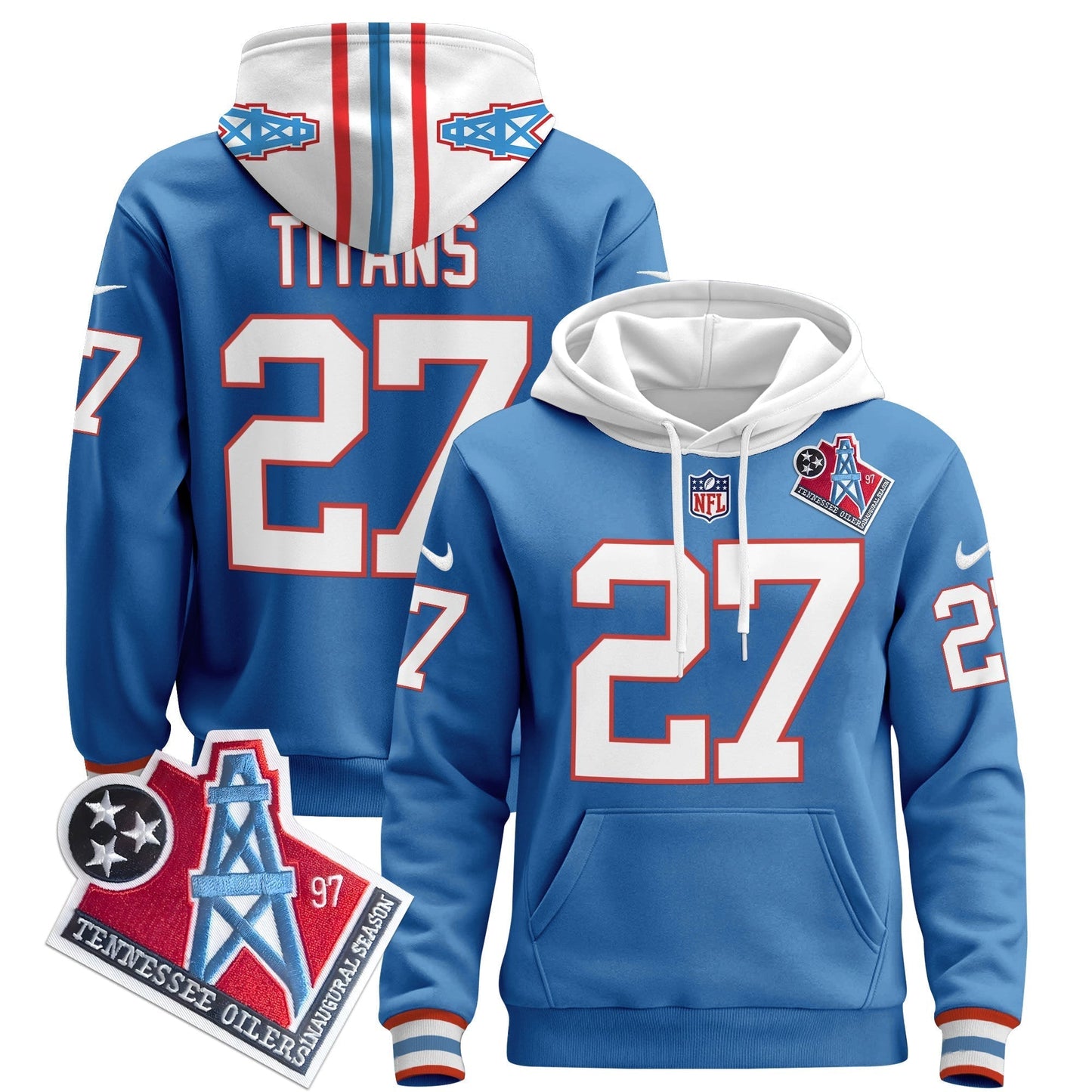 TEN 2024 Pullover Hoodie - All Stitched-DTD