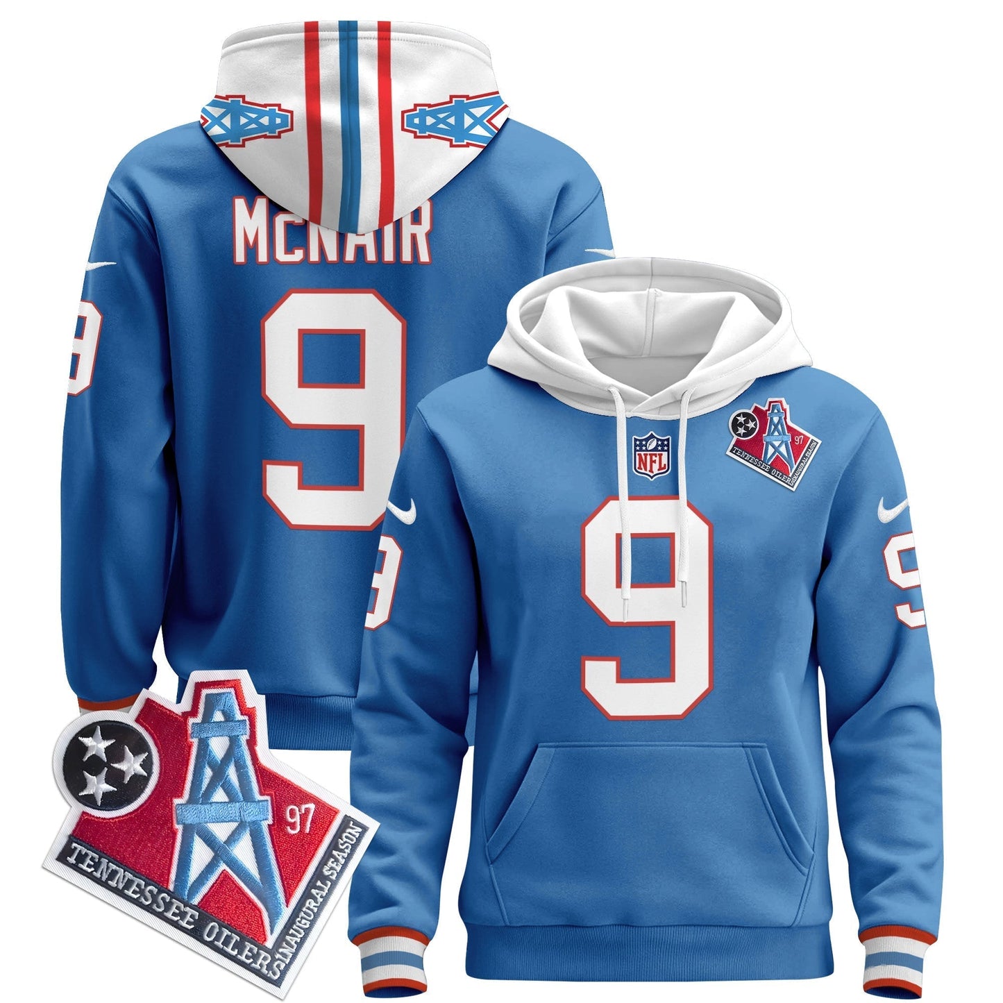 TEN 2024 Pullover Hoodie - All Stitched-DTD