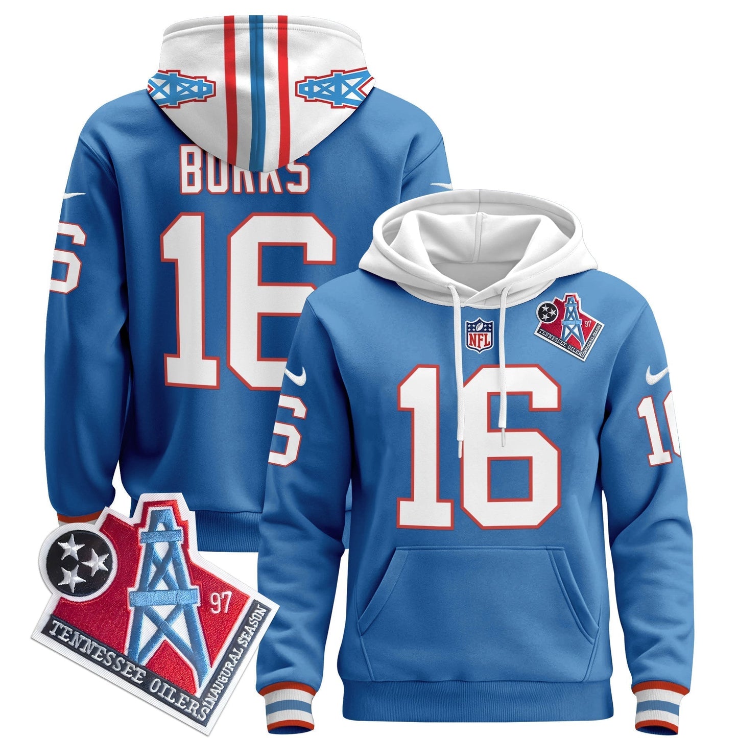TEN 2024 Pullover Hoodie - All Stitched-DTD