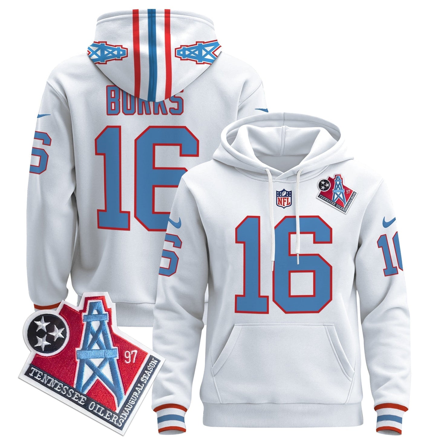 TEN 2024 Pullover Hoodie - All Stitched-DTD