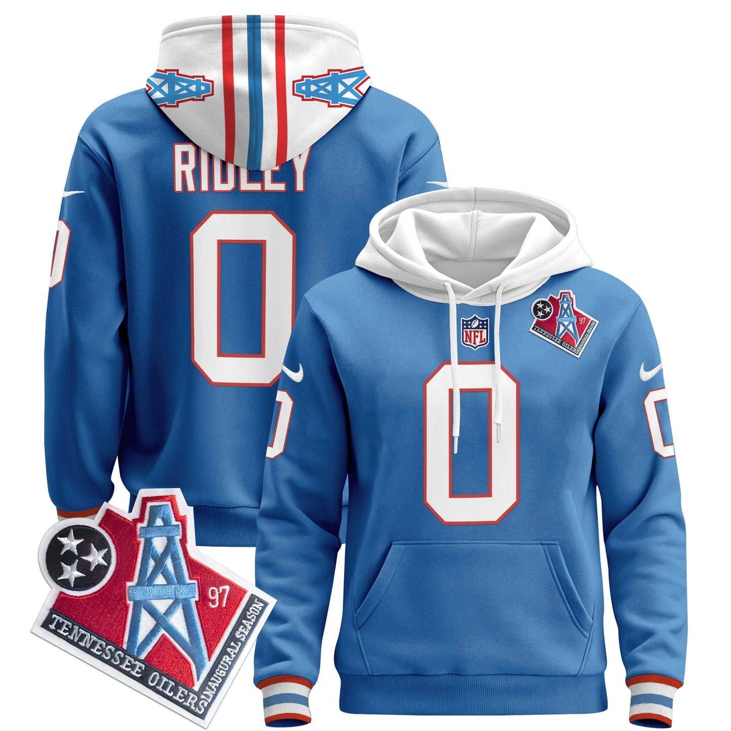 TEN 2024 Pullover Hoodie - All Stitched-DTD