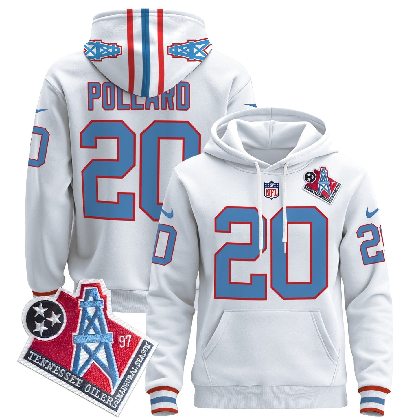 TEN 2024 Pullover Hoodie - All Stitched-DTD