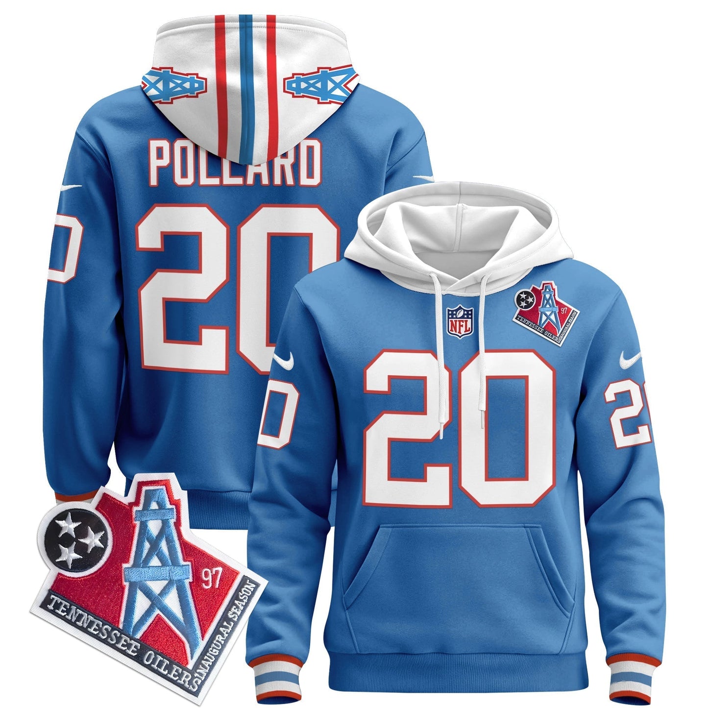 TEN 2024 Pullover Hoodie - All Stitched-DTD
