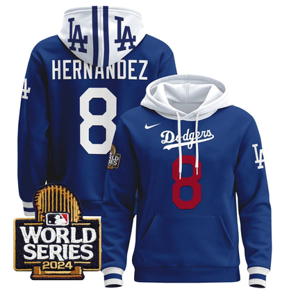 Dodgers 2024 World Series Pullover Hoodie-DTD