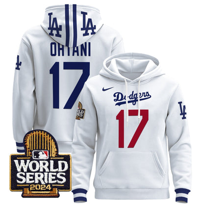 Dodgers 2024 World Series Pullover Hoodie-DTD