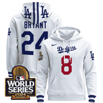 Dodgers 2024 World Series Pullover Hoodie-DTD