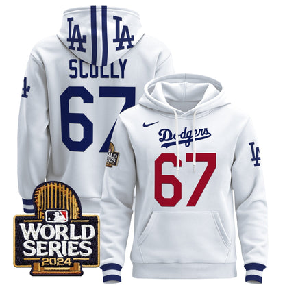 Dodgers 2024 World Series Pullover Hoodie-DTD