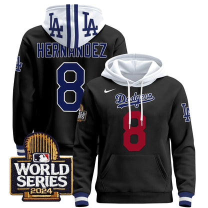Dodgers 2024 World Series Pullover Hoodie-DTD