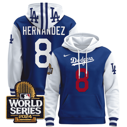 Dodgers 2024 World Series Pullover Hoodie-DTD