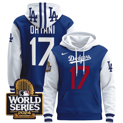 Dodgers 2024 World Series Pullover Hoodie-DTD