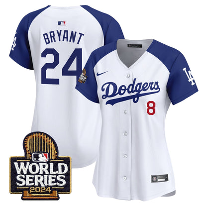 Women Dodgers 2024 World Series Vapor Premier Limited Jersey - All Stitched-DTD