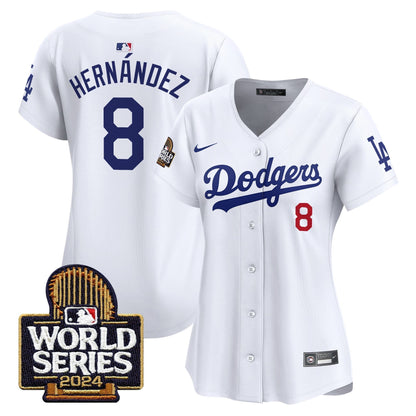 Women Dodgers 2024 World Series Vapor Premier Limited Jersey - All Stitched-DTD
