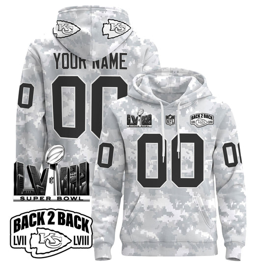 KC 2024 Salute to Service Custom Pullover Hoodie-DTD