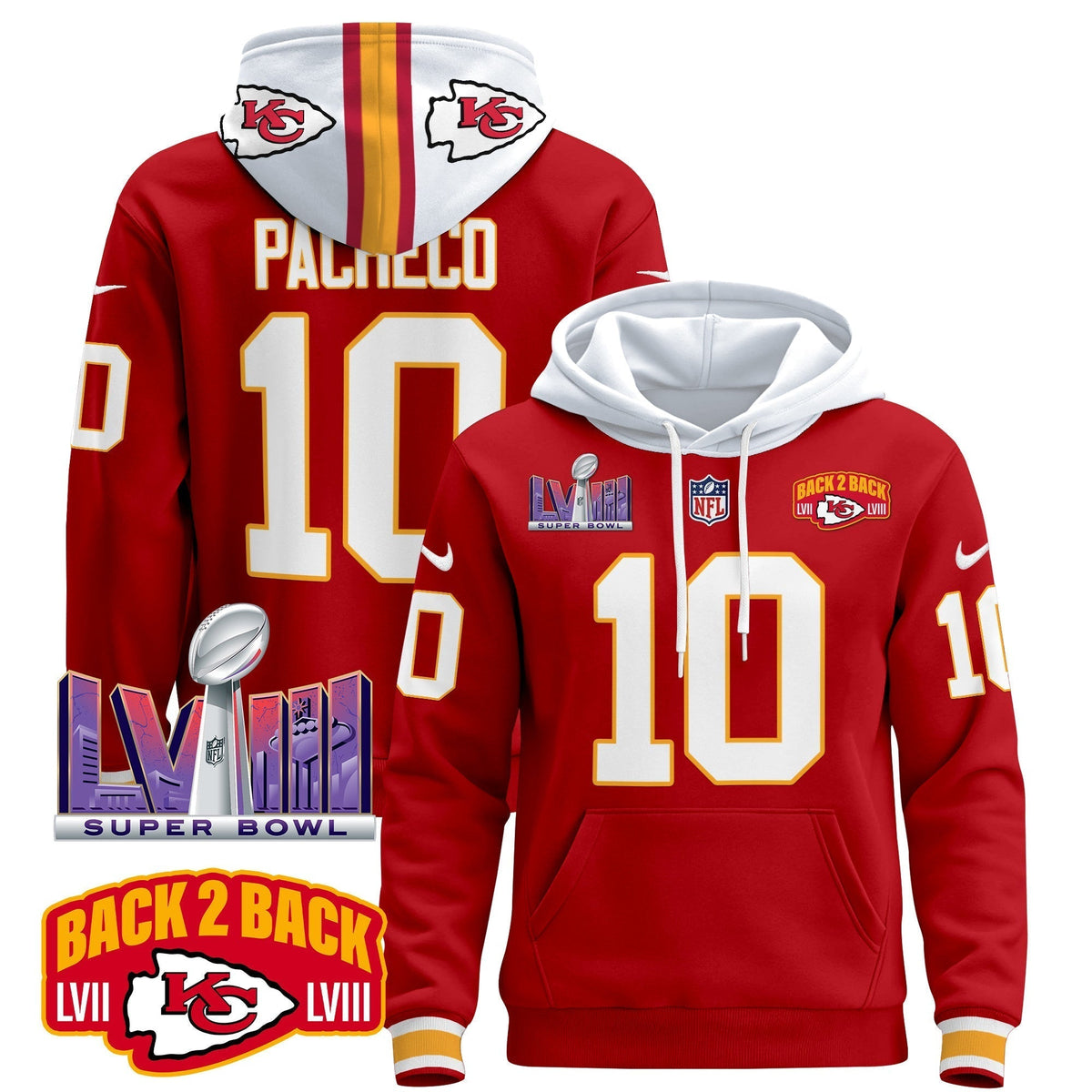 KC 2024 Pullover Hoodie - All Stitched-DTD