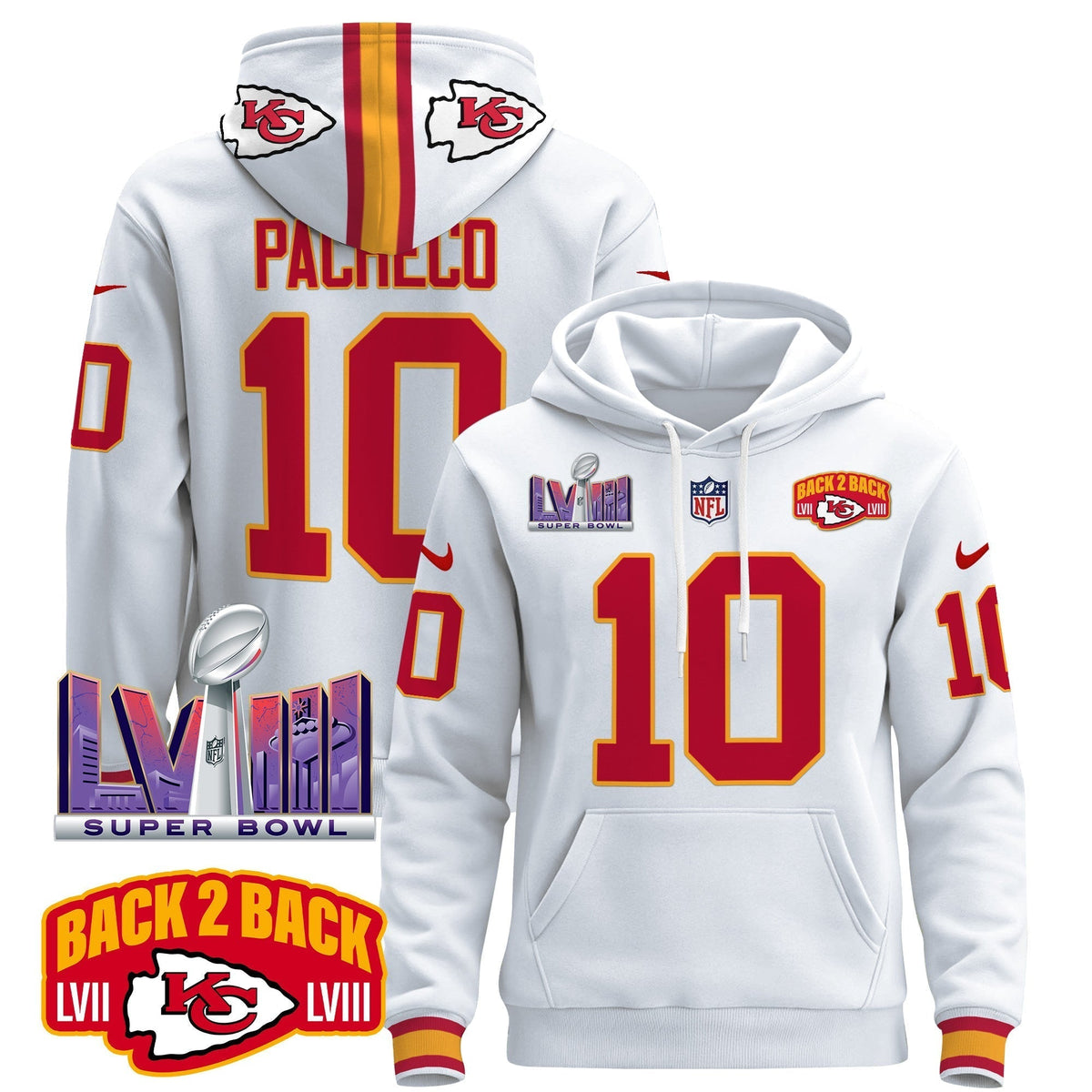 KC 2024 Pullover Hoodie - All Stitched-DTD