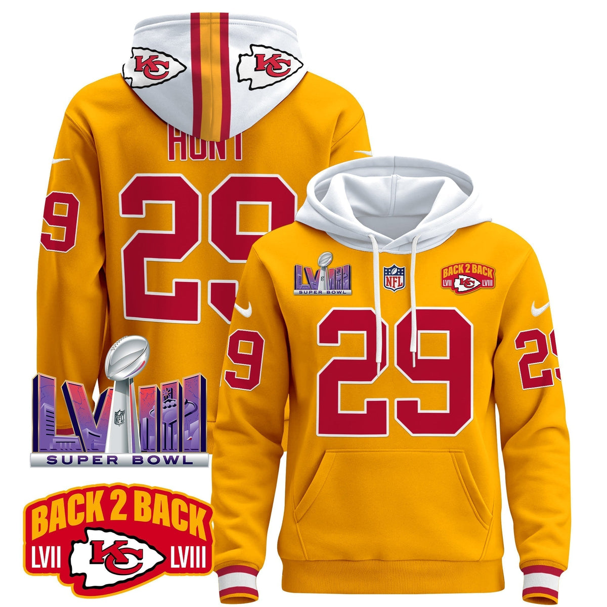 KC 2024 Pullover Hoodie - All Stitched-DTD
