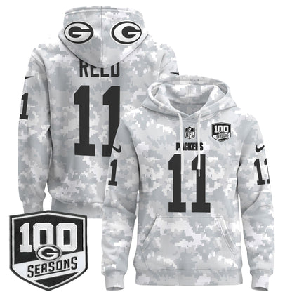 GB Throwback 2024 Salute to Service Pullover Hoodie-DTD