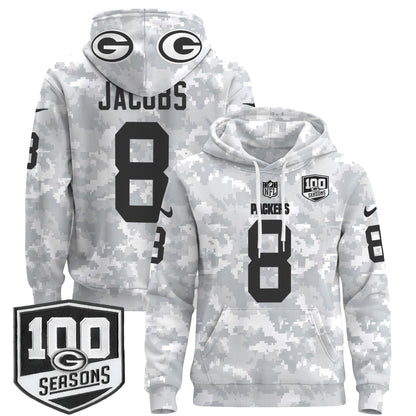 GB Throwback 2024 Salute to Service Pullover Hoodie-DTD