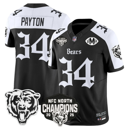 CHI 'Gothic Midway Legacy' NFC North Champions Patch Vapor Limited Jersey - All Stitched-DTD