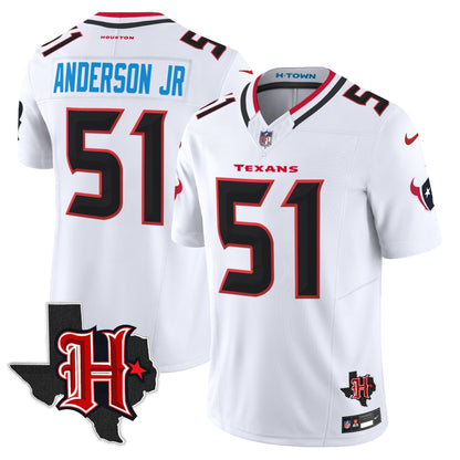 HOU 2024 Texas Patch Vapor Limited Jersey V5 - All Stitched-DTD