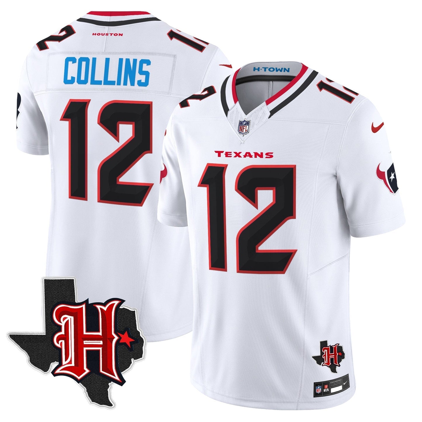 HOU 2024 Texas Patch Vapor Limited Jersey V5 - All Stitched-DTD