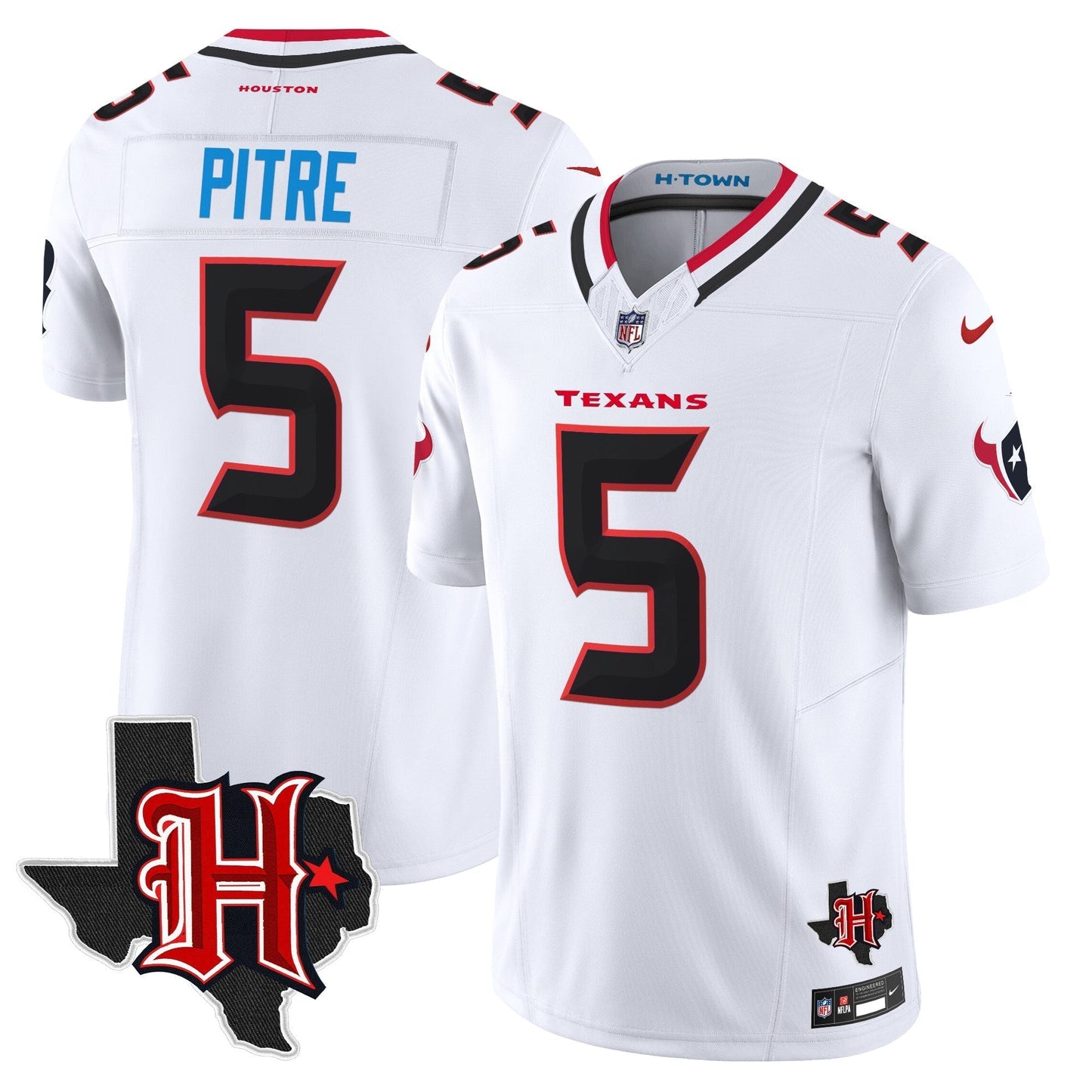 HOU 2024 Texas Patch Vapor Limited Jersey V5 - All Stitched-DTD