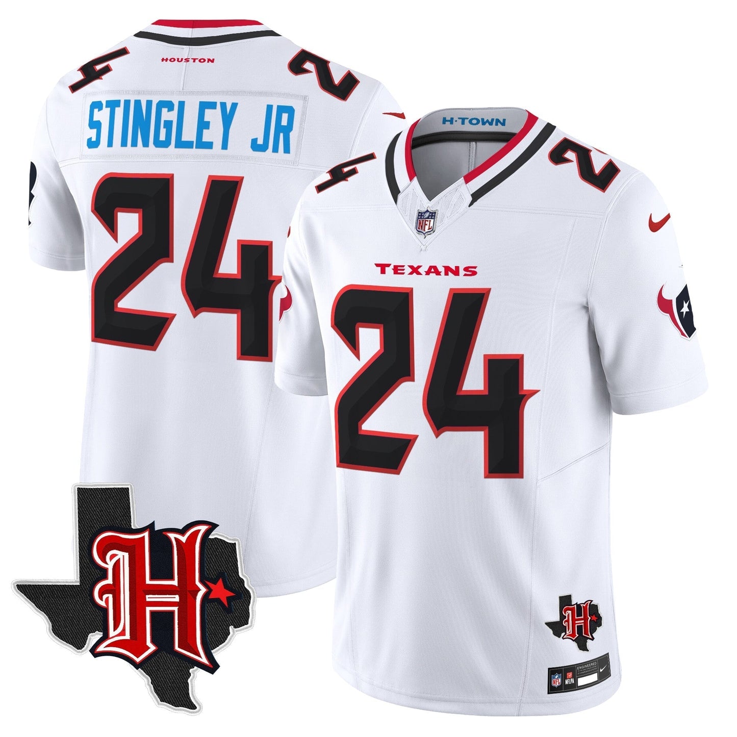 HOU 2024 Texas Patch Vapor Limited Jersey V5 - All Stitched-DTD