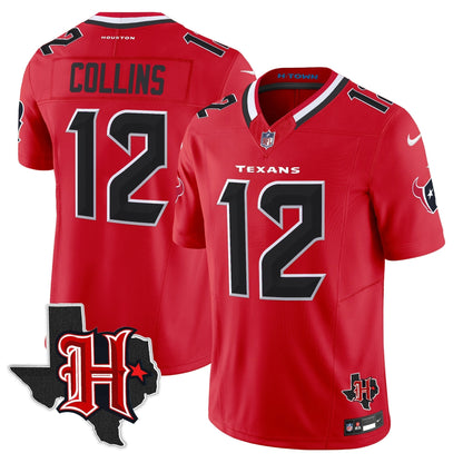 HOU 2024 Texas Patch Vapor Limited Jersey V5 - All Stitched-DTD