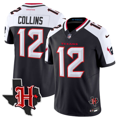 HOU 2024 Texas Patch Vapor Limited Jersey V5 - All Stitched-DTD