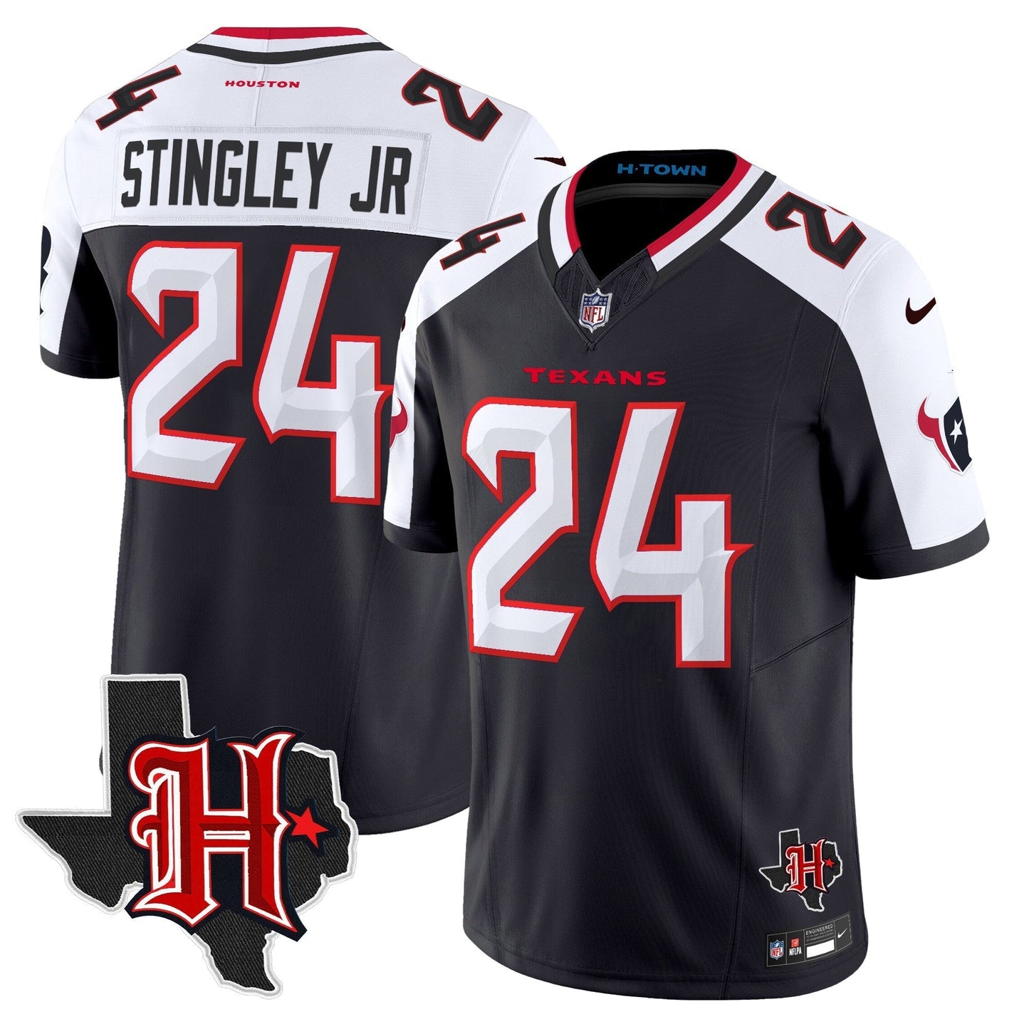HOU 2024 Texas Patch Vapor Limited Jersey V5 - All Stitched-DTD