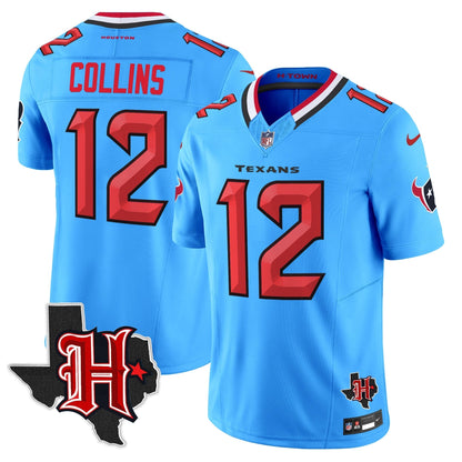 HOU 2024 Texas Patch Vapor Limited Jersey V5 - All Stitched-DTD