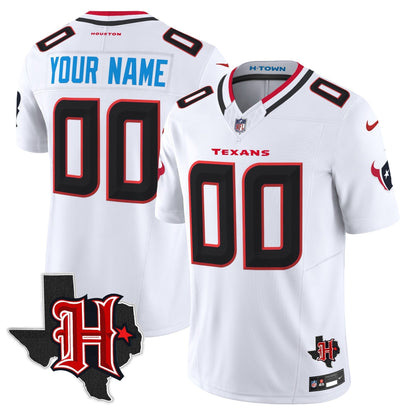 HOU 2024 Texas Patch Vapor Limited Custom Jersey V5 - All Stitched-DTD