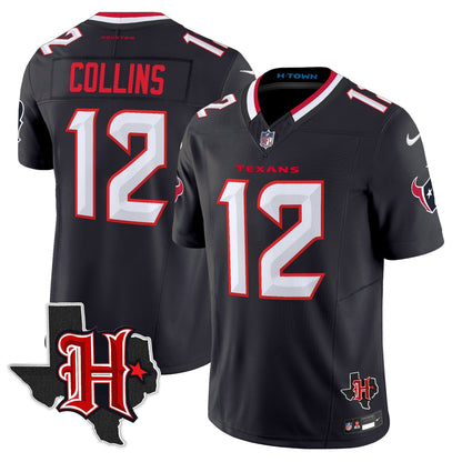 HOU 2024 Texas Patch Vapor Limited Jersey V5 - All Stitched-DTD