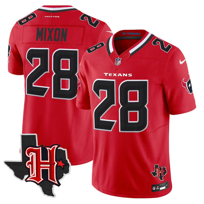 HOU 2024 Texas Patch Vapor Limited Jersey V5 - All Stitched-DTD