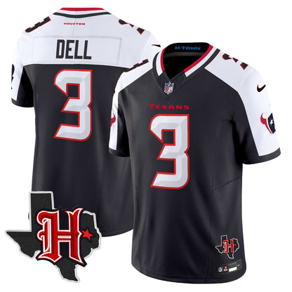 HOU 2024 Texas Patch Vapor Limited Jersey V5 - All Stitched-DTD
