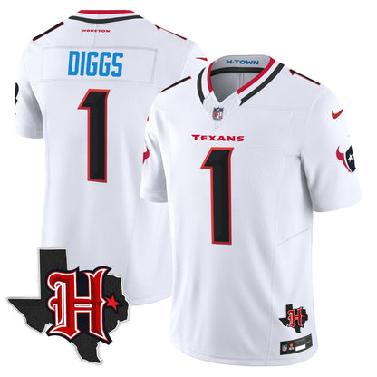 HOU 2024 Texas Patch Vapor Limited Jersey V5 - All Stitched-DTD